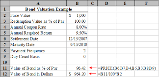 Excel Bond Calculator Sada Margarethaydon Com