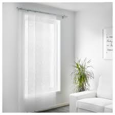 Rosenkalla Panelna Shora Ikea Panel Curtains White Paneling White Curtains