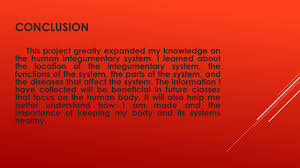 Human Integumentary System Ppt Download