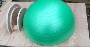 Klicke auf dieses bild, um es in vollständiger größe anzuzeigen. Mit Einem Gymnastikball Pizzaofen Selber Bauen So Geht Es