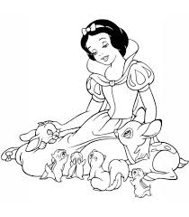 Snow white and her prince coloring page. Snow White Coloring Pages 100 Pictures Free Printable