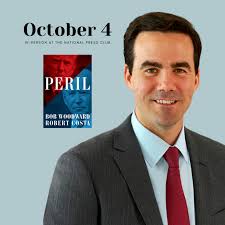 Robert Costa to discuss 'Peril' at Headliners Book Event, live streamed  today, 1:30 p.m.