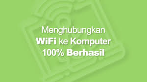 Tekan windows + r dan ketik cmd. Cara Menyambungkan Wifi Ke Komputer 100 Berhasil