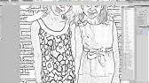 When creating a coloring page from a family photo, the first step is — of course — selecting your photo. How To Create Your Own Coloring Pages 3 Easy Steps Youtube