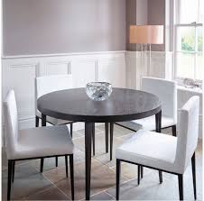 Not only is it versatile, but there's no better dining furniture to get if you want to create an atmosphere of intimacy, an inviting vibe. Fitzroy Circular Dining Table In Charcoal Wenge Finish Dining Tables