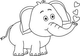 Baby Black And White Elephant Pictures Black And White Elephant Blowing Hearts Clip Art Black And White Elephant Blowing Hearts Image Elephant Clip Art Elephant Black And White Elephant Images