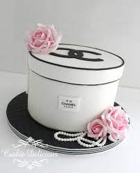 Chanel Hatbox Birthday Cake Chanel Birthday Cake Chanel Cake 25th Birthday Cakes