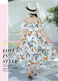 楽天市場 マキシワンピース ボヘミアン風 キッズ 子供 サマーワンピース ロング ノースリーブ オフショルダー ベアトップ 肩出し 子供服 フレア 花柄 リゾート 体型カバー キッズ フレアワンピース 夏 aライン 透け感 清涼感 送料無料 modanic 夏 ワンピース マキシ