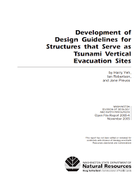 The First Tsunami Vertical Evacuation Structure in the United States:  Ocosta Elementary School, Washington