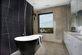 Badezimmer Fliesen Ideen Schwarz Weiss