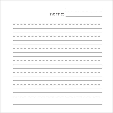Get free lined paper printable, lined writing paper to print, lined paper for kids/ kindergarten a lined paper which is also known as the ruled paper in a formal manner is a basic writing paper, which is used in the primary and the higher education across the world for the handwriting purposes. 11 Lined Paper Templates Doc Pdf Excel Free Premium Templates