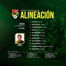 If vidal misses out against bolivia chile manager can make a straight swap of matias fernandez who will be available after serving his suspension while bolivia are likely to go with a same starting lineup which took the field against ecuador. Redgol On Twitter En Vivo Esta Es La Formacion De Bolivia De Cesar Farias Para Enfrentar A Chile En Rancagua Participa Con Nosotros Usando Larojaxredgol Y Mira El Partido Gratis En Redgol