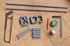 Diy rak tempat simpan penyangkut baju paip pvc hanger. Diy Rak Tempat Simpan Penyangkut Baju Paip Pvc