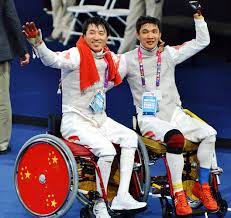 China have been the dominant force at the paralympics since athens 2004, the first games where they topped the medal table. Chinese Wheelchair Fencers Shine As Australian Para Swimmer Wins 6th Gold Ab 15747743 Team China Ae 15747743 Chinadaily Com Cn