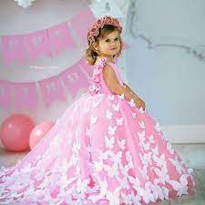 Venta Vestido Mariposas Nina En Stock