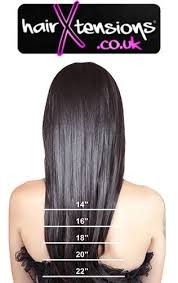 Hairxtensions Co Uk Length Guide Hair Extensions Hair Extensions Uk Real Human Hair Extensions
