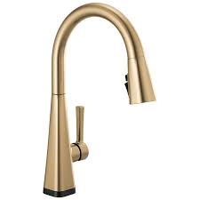 Everything you need is together in one. Delta Lenta Touch2o Champagne Bronze 1 Handle Deck Mount Pull Down Touch Kitchen Faucet Lowes Com In 2021 Touch Kitchen Faucet Champagne Bronze Delta Faucets