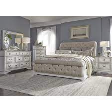 Let me know what yall think about my new room. Ophelia Co Ginyard Upholstered Sleigh Headboard Wayfair Sleigh Bedroom Set Upholstered Sleigh Bed Bedroom Sets