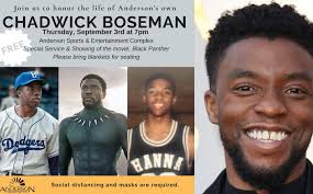 Anderson Honors Native Chadwick Boseman In Community Remembrance Event News Foxcarolina Com