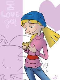 Helga S Love By Loredanne On Deviantart Cartoon Hey Arnold Arnold And Helga
