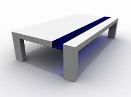 Loop coffee table is inspired by the spiral shape of roller coasters loops. Modern Corian Coffee Tables By Stuart Melrose