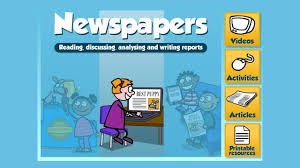 I used the example to show the children features of a newspaper and to give them may wish to write their own opening paragraph for lesson 3 to make it. Newspapers Reading Discussing Analysing And Writing Reports Youtube