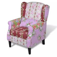 Flügelstühle lassen sich in jeden einrichtungsstil integrieren, ob klassisch oder modern. Patchwork Ohrensessel Besondere Bunte Farbenfrohe Sessel Kaufen