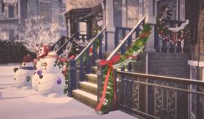 Holiday Garlands For Staircase Rails By Pocci Liquid Sims