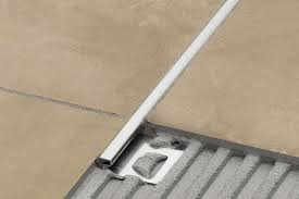 Schluter Systems Deco 0 313 In W X 98 5 In L Stainless Steel Border Tile Edge Trim E80d In 2021 Tile Edge Tile Edge Trim Flooring