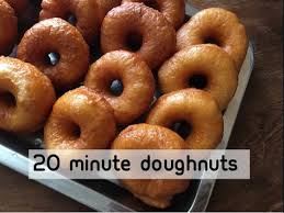 Full donut recipe heat the milk in the microwave for 45 seconds. 20 Minute Donuts No Yeast Episode 234 Baking With Eda Youtube