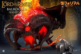 Amazon.com: Star Ace Toys The Lord of the Rings: Balrog (versión 2.0  Light-Up Version) Defo-Real