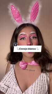 Maquillaje de Conejo Blanco para Halloween 🐇✨