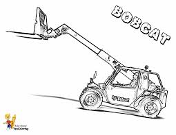 Free printable bobcat coloring pages. Macho Coloring Pages Of Tractors Construction 30 Free Bobcat