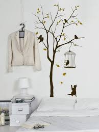 Haus und dekorationen, baum an die wand malen. Wandtattoo Baum Bunte Ideen Fur Die Wand Zimmer Gestalten Raumideen Diy Wand