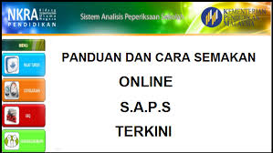 Check spelling or type a new query. Panduan Dan Cara Semak Saps Online Sistem Analisis Peperiksaan Sekolah Saps Mypendidikanmalaysia Com