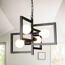 Modern Kitchen Island Light Ceiling Lighting Pendant Light Chandelier Fixture Kitchen Diningroom Home Decor Black Walmart Com Ceiling Lamp Industrial Pendant Lights Chandelier Lighting
