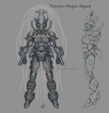Eldar Furious Angel Concept Warhammer Eldar Warhammer 40k Memes Warhammer 40k Art