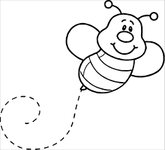 Animal coloring pages for kids. Baby Bee Coloring Page For Kids Coloringbay