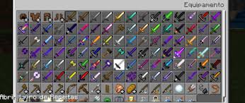 You can see all the items in the game next to your inventory, and click them to . Advanced Ores And Weapons Minecraft Pe Addon