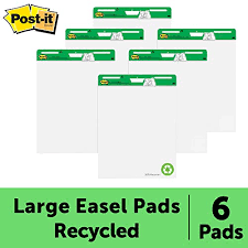 Post It Super Sticky Easel Pad 25 X 30 Inches 30 Sheets