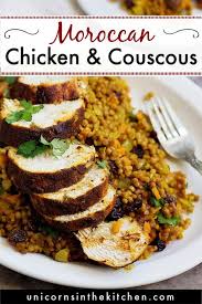Add couscous, stir and cover. Moroccan Chicken Recipe With Couscous Unicorns In The Kitchen