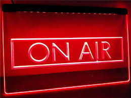 On Air Neon Sign On Off Recording Studio Led Light Door Sign Wall Hanging Led Neon Signs Neon Light Signs Neon Signs