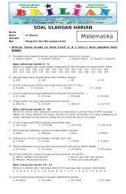 Bab 5 latihan soal penyajian dan pengolahan data kelas 6 sd + kunci Pdf Soal Matematika Kelas 6 Sd Bab 4 Pengolahan Dan Penyajian Data Dan Kunci Jawaban Www Bimbelbrilian Com Nafisya Putrita Academia Edu