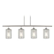 Design Classics Axel Fuse Satin Nickel Island Light With Cylindrical Shade 718 09 Chrome Pendant Lighting Linear Pendant Lighting Decorative Pendant Lighting