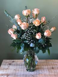 We did not find results for: 18 Peach Roses With Babies Breath In Waldorf Md Country Florist