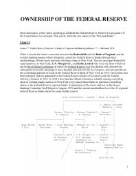 Ownership Of The Federal Reserve 3 Angels Radio