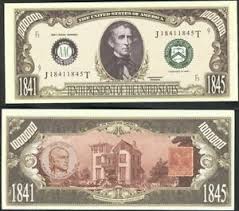 Twelve other men besides alexander hamilton have been featured as central figures on the bills. John Tyler 10th President Dollar Bill Lot Of 10 Bills Ebay
