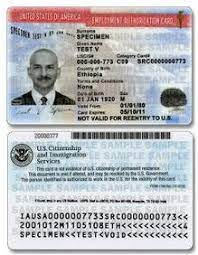 An employment authorization card is an identification document that shows proof of your right to work in the united states. Employment Authorization Document Wikipedia