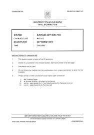 Analysis final exam uitm strategic management competitive advantage. Uitm Past Year Papers Bise Mirpur Khas Board Past Papers 2021 Inter Part 1 2 Fa Related Keywords By Mgt 162 Past Year Question Paper Uitm Rextexs