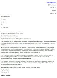 All of hubspot's marketing, sales crm, customer service, cms, and operations s. It Systems Administrator Cover Letter Example Icover Org Uk